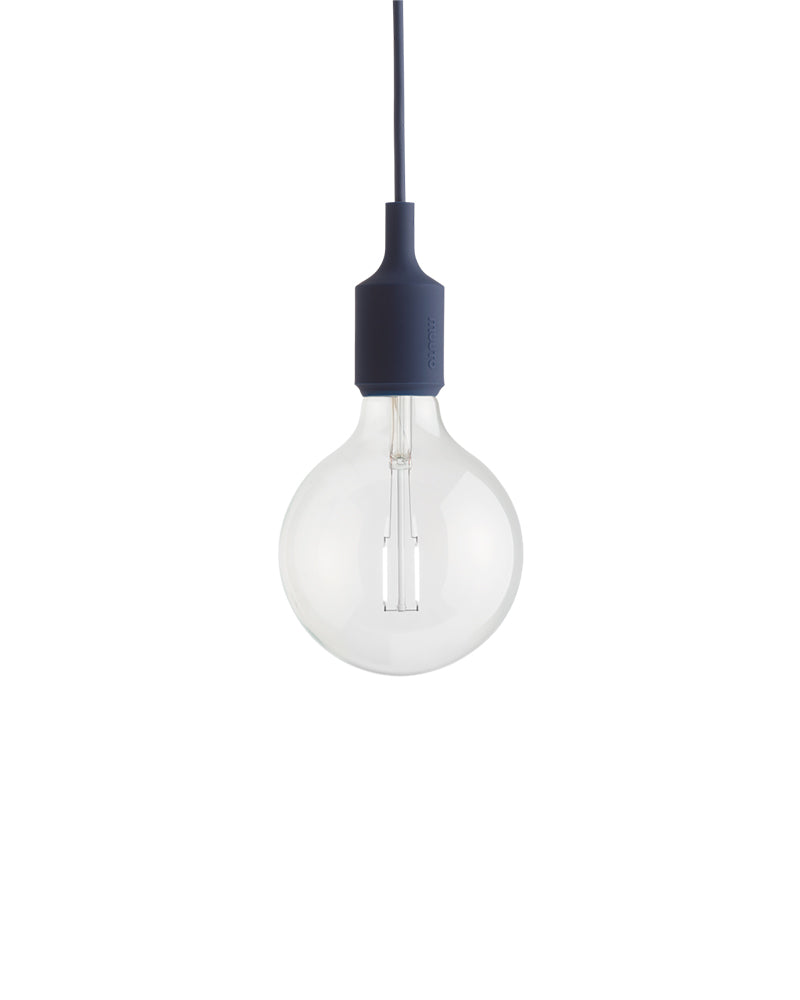 E27 LED - Plafonnier bleu foncé